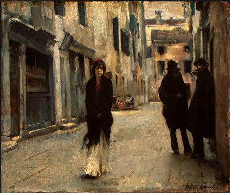 John Singer Sargent Sargent Street in Venice